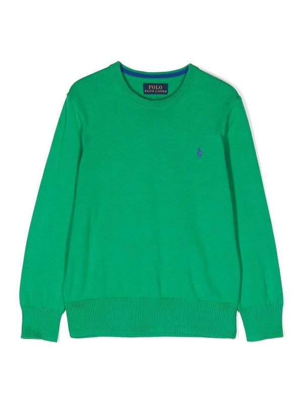 POLO RALPH LAUREN: スウェット＆セーター - スウェットシャツ/セーター - 緑