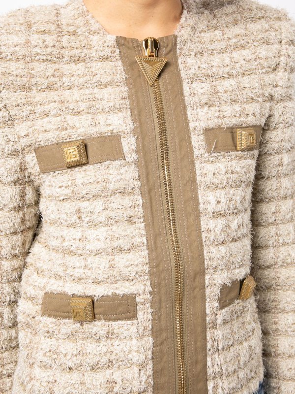 iKRIX Balmain: cardigans - Tweed cardigan