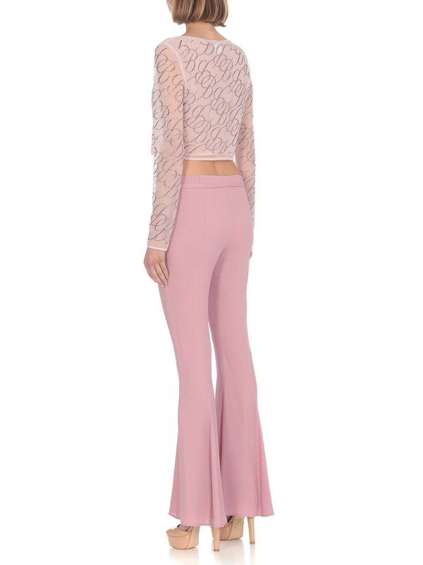 iKRIX BLUMARINE: Tops & Tank tops - Logo cropped top