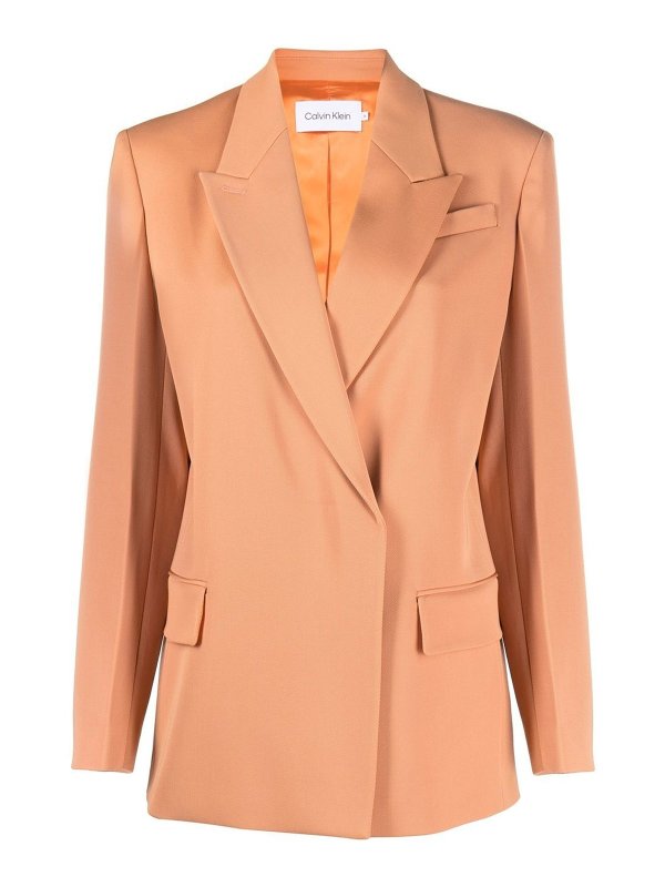 CALVIN KLEIN: ブレザー - ブレザー - ピンク