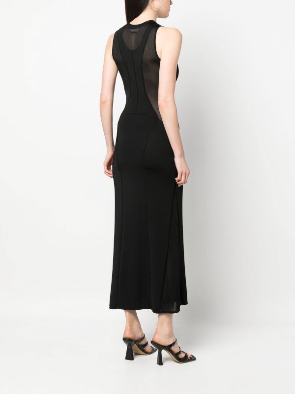CALVIN KLEIN buy online Sheer effect dress