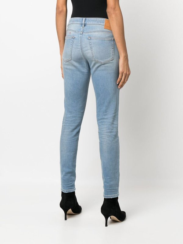 DIESEL: ストレートジーンズ online - ストレートジーンズ - ライトウォッシュ