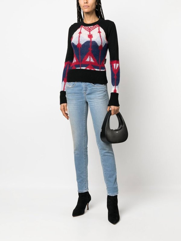 DIESEL buy online ストレートジーンズ - ライトウォッシュ