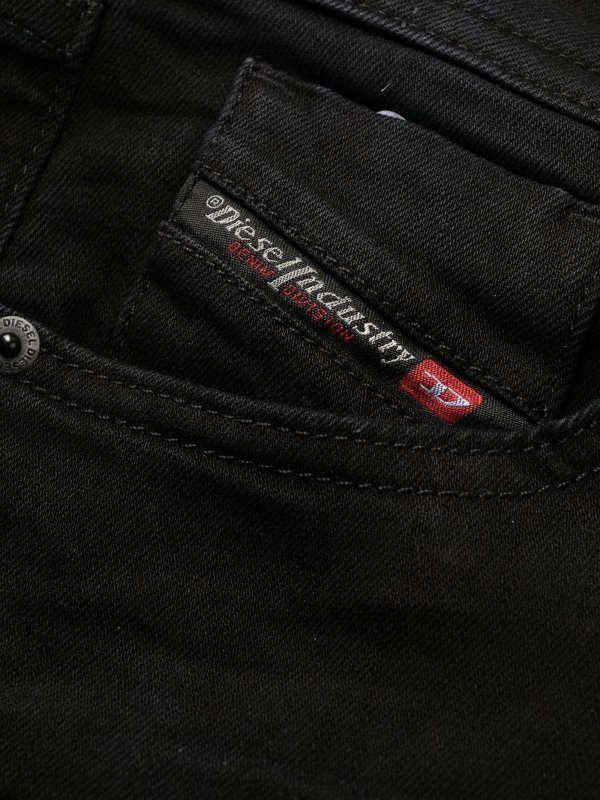 DIESEL: Jeans Rectos online - Vaqueros Rectos - Negro