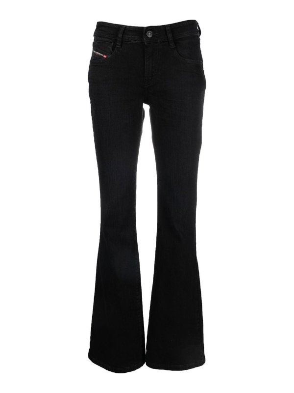 DIESEL: Straight Leg Jeans - Straight Leg Jeans - Schwarz