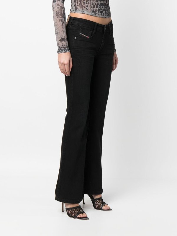 DIESEL: Straight Leg Jeans online - Straight Leg Jeans - Schwarz