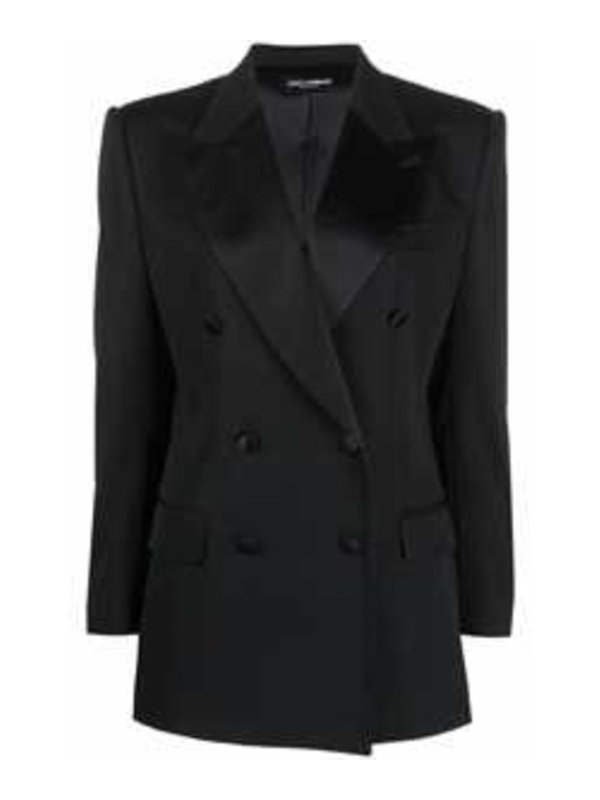 DOLCE & GABBANA: blazers - Double breasted blazer