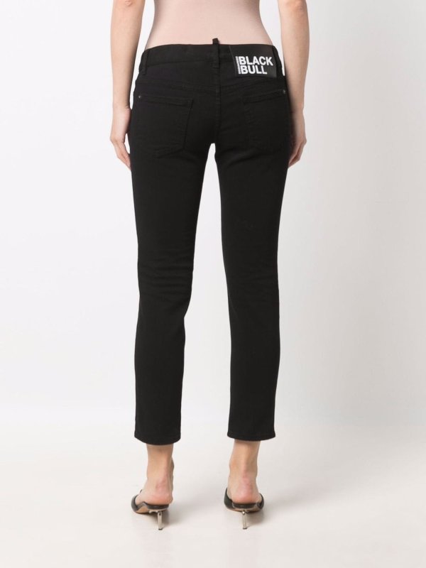 iKRIX DSQUARED2: Jeans Rectos - Vaqueros Rectos - Negro