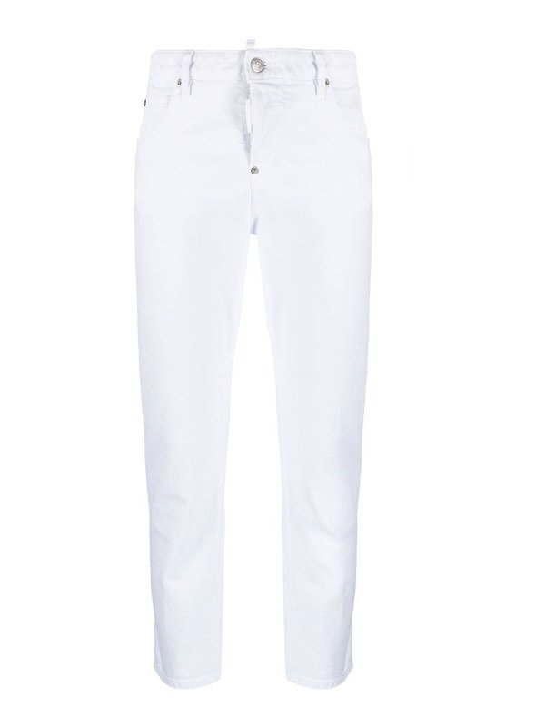DSQUARED2: jeans dritti, a sigaretta - Jeans a gamba dritta