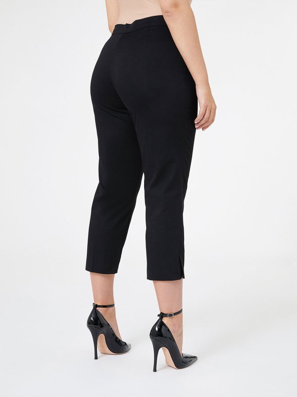 iKRIX ELENA MIRO`: カジュアルトラウザー - カジュアルパンツ - 黒