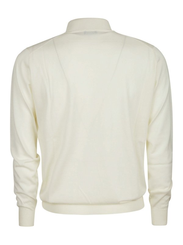 HINDUSTRIE: Pull col rond online - Pull Col Rond - Blanc