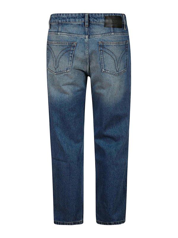 AMI PARIS: ストレートジーンズ online - ストレートジーンズ - ミディアムウォッシュ