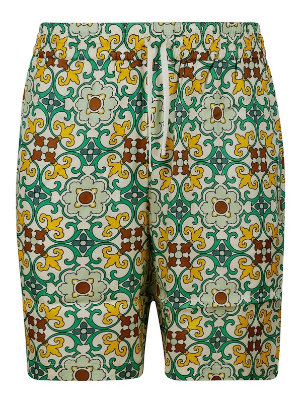 DRÔLE DE MONSIEUR: トラウザーショーツ - ショートパンツ - 緑