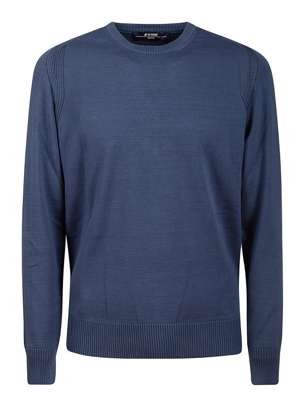 K-WAY: スウェット＆セーター - スウェットシャツ/セーター - ブルー