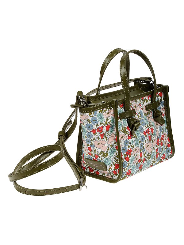 The Best Shops GIANNI CHIARINI: トートバッグ - クロスボディバッグ - ダークグリーン