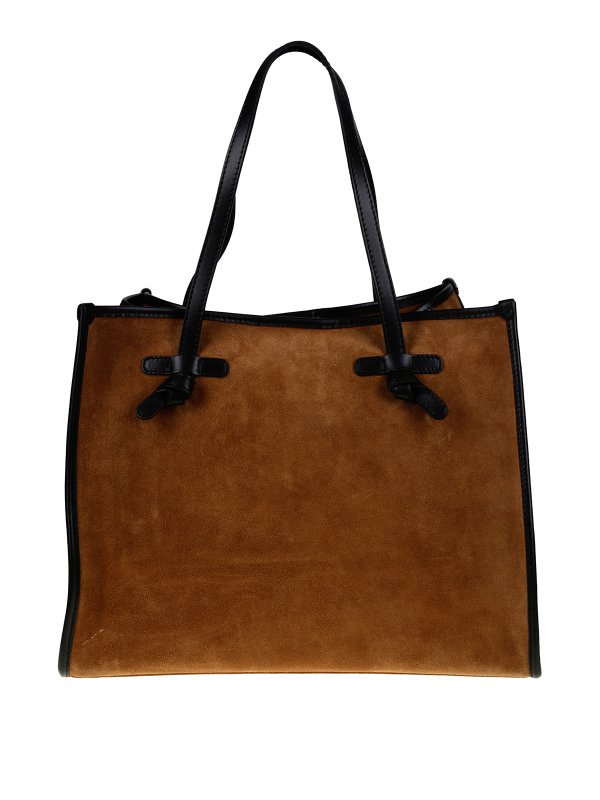 GIANNI CHIARINI: トートバッグ - トートバッグ - ブラウン