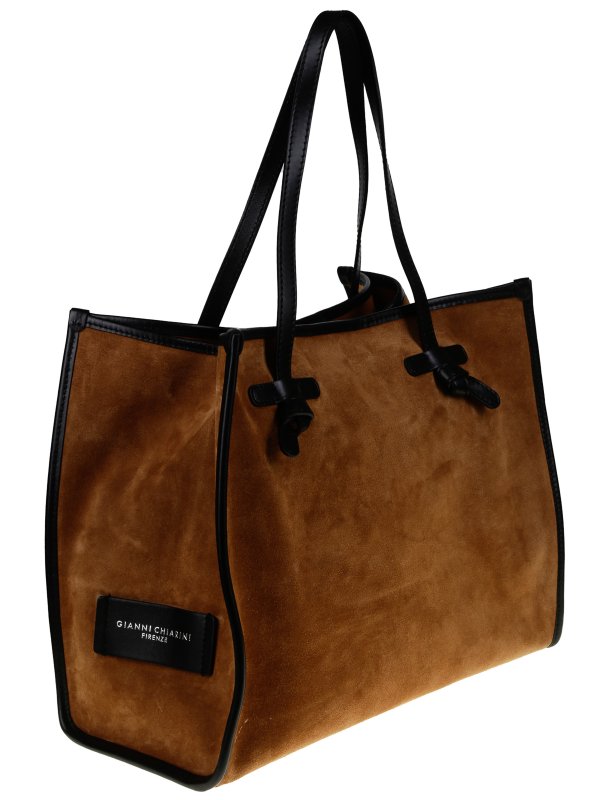 iKRIX GIANNI CHIARINI: トートバッグ - トートバッグ - ブラウン