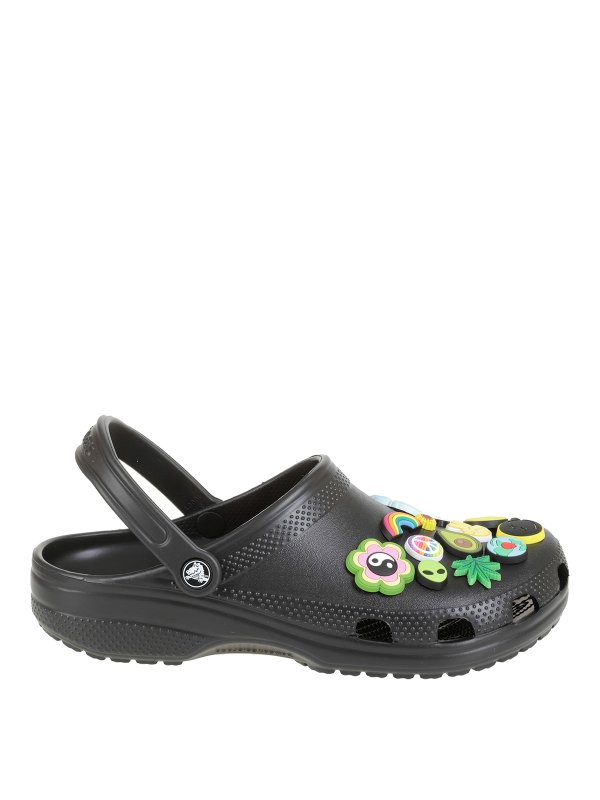 CROCS: ミュール - ミュール - 黒