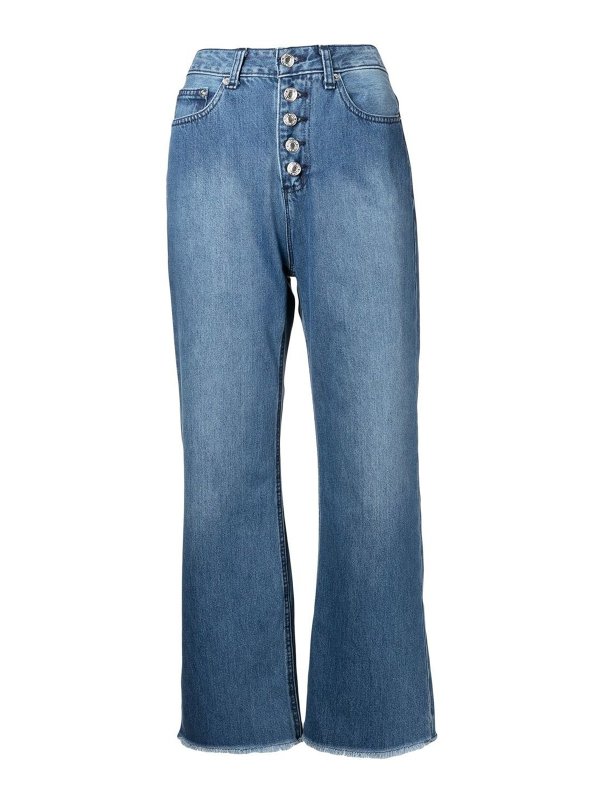 MICHAEL KORS: Jeans Rectos - Vaqueros Rectos - Azul Claro