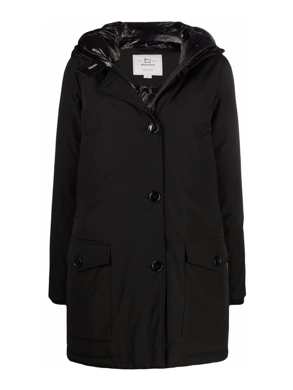 WOOLRICH: ダウン・ハイテクコート - パーカー - 黒