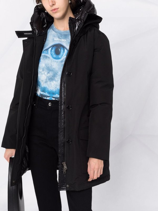 The Best Shops WOOLRICH: ダウン・ハイテクコート - パーカー - 黒