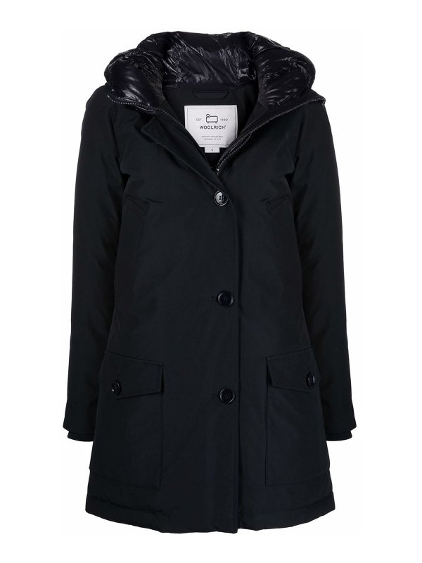 WOOLRICH: padded coats - Arctic high collar parka