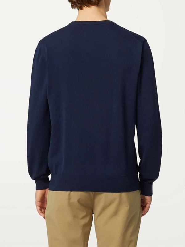 iKRIX K-WAY: Strickpullover mit Rundhalsausschnitt - Rundhalspullover - Blau