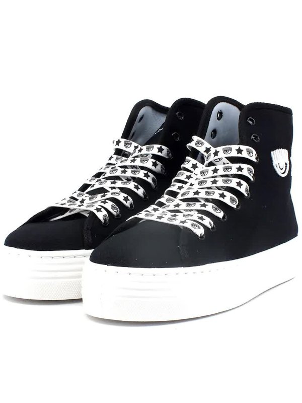 スニーカー - 黒 shop online: CHIARA FERRAGNI