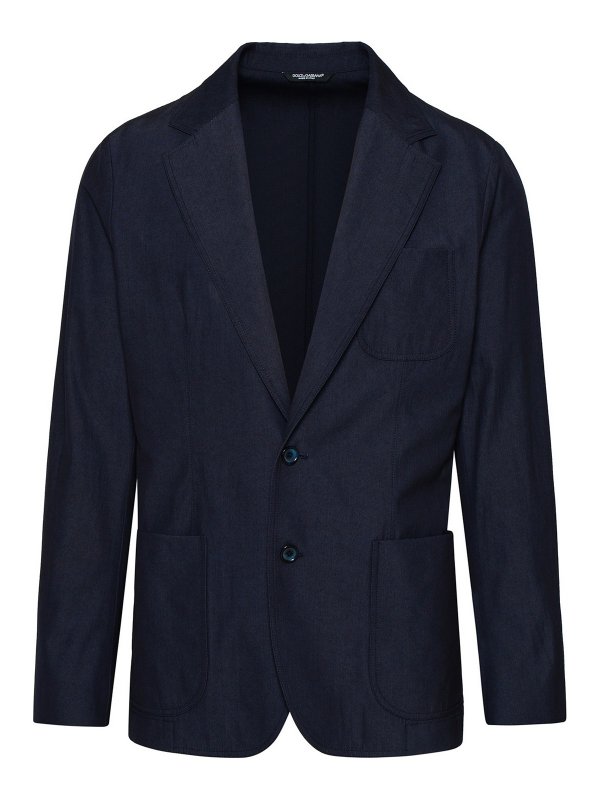 DOLCE & GABBANA: Blazer - Blazer - Dunkelblau