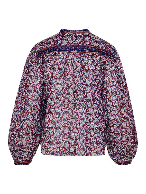 iKRIX ISABEL MARANT: ブラウス - サリカブラウス（マルチカラーコットン