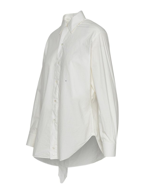 Maison Margiela: camicie online - Camicia in cotone bianca