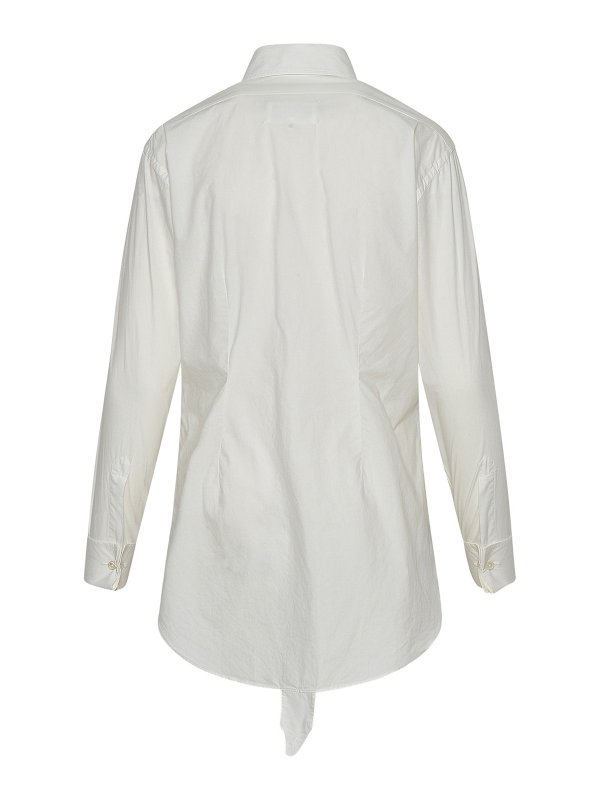 iKRIX Maison Margiela: camicie - Camicia in cotone bianca