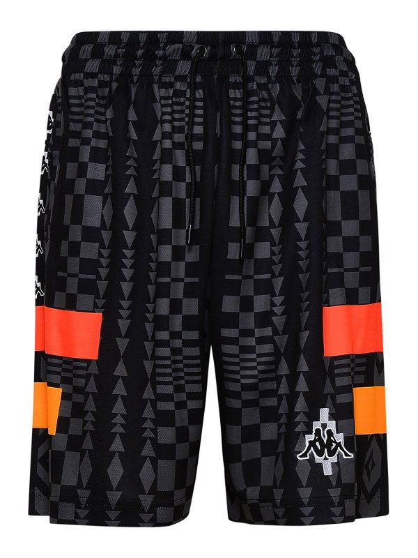 Marcelo Burlon County Of Milan: トラウザーショーツ - ショートパンツ - 黒