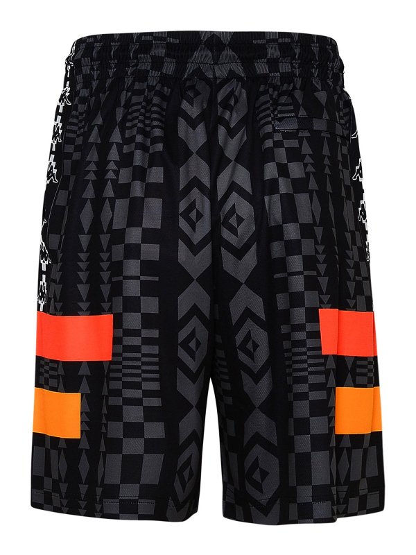 iKRIX Marcelo Burlon County Of Milan: トラウザーショーツ - ショートパンツ - 黒