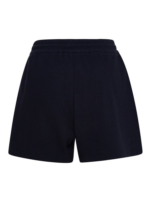 iKRIX MONCLER: pantaloni shorts - Shorts in cotone blu