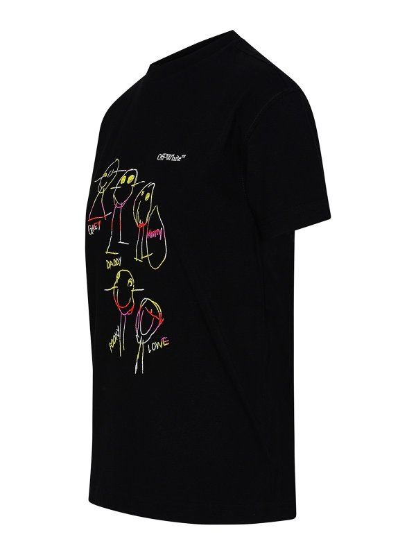 OFF-WHITE: Polos online - Polo - Negro