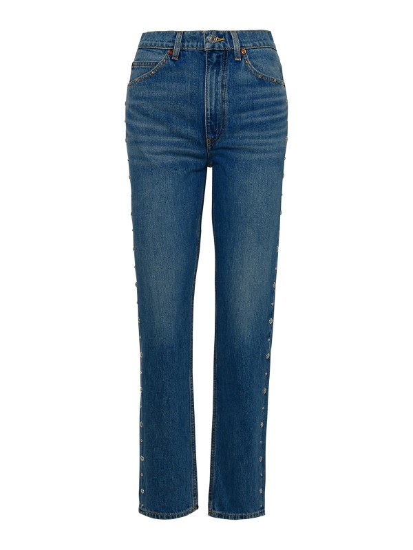 RE/DONE: jeans dritti, a sigaretta - Jeans anni 