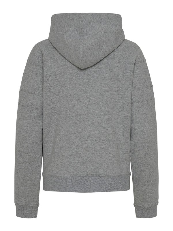 iKRIX SAINT LAURENT: crew necks - Gray cotton sweatshirt