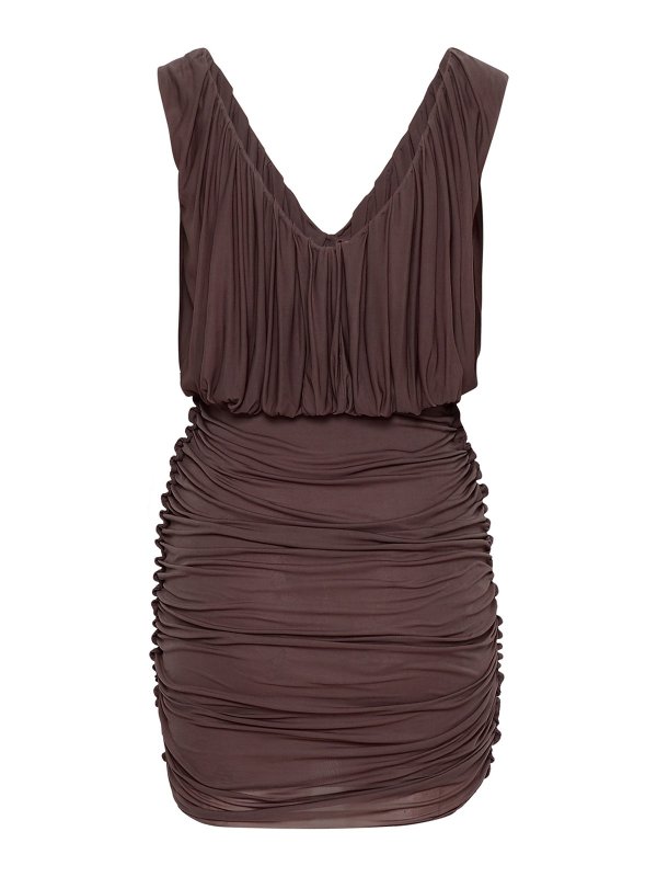 The Best Shops SAINT LAURENT: casual suits - Pink cupro dress