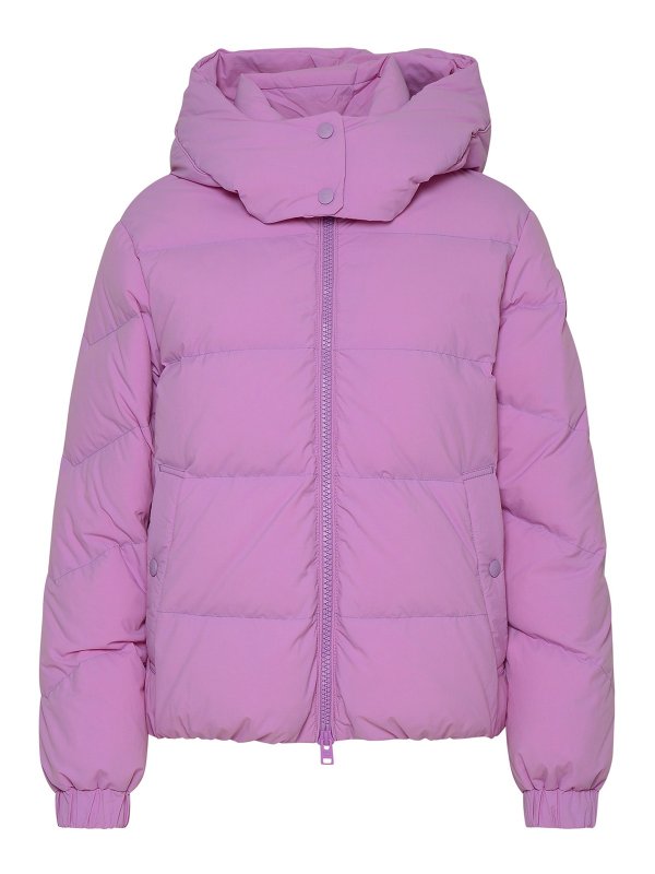 WOOLRICH: ダウン・ハイテクジャケット - 膝丈コート - ヌードカラー