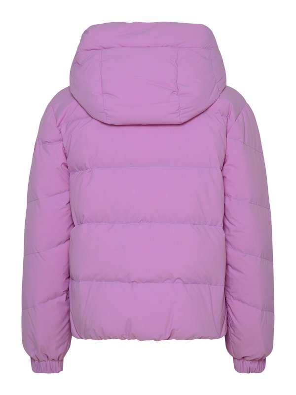 The Best Shops WOOLRICH: ダウン・ハイテクジャケット - 膝丈コート - ヌードカラー