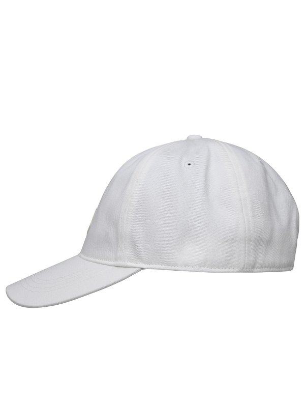 iKRIX MONCLER: cappelli - Cappello in cotone bianco