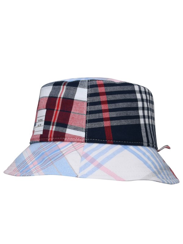 iKRIX THOM BROWNE: hats & caps - Multicolor cotton hat