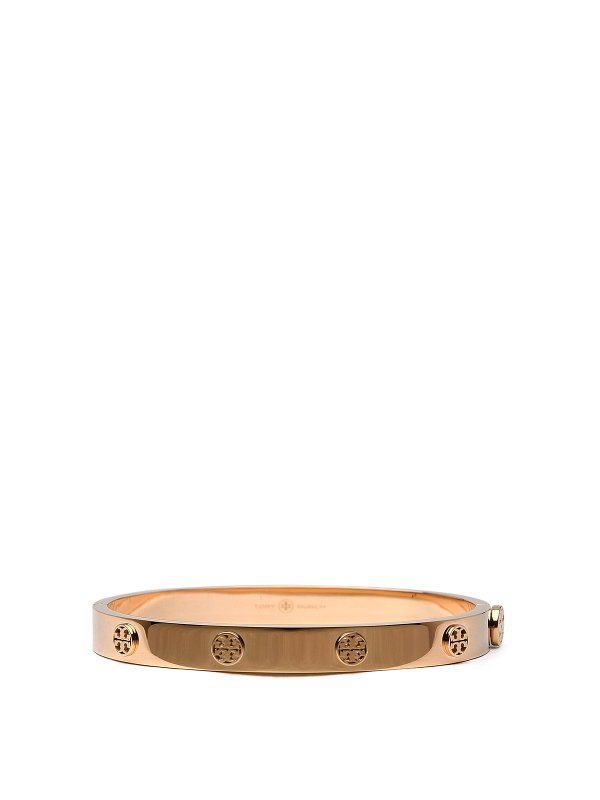 TORY BURCH: Bracelets & Bangles - Miller bracelet in gold steel