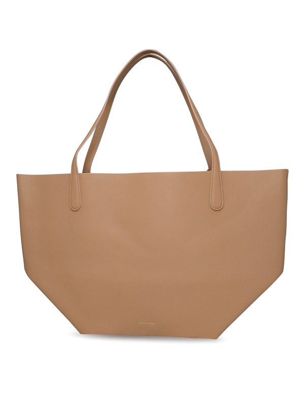 MANSUR GAVRIEL: Schultertaschen - Shopper - Beige