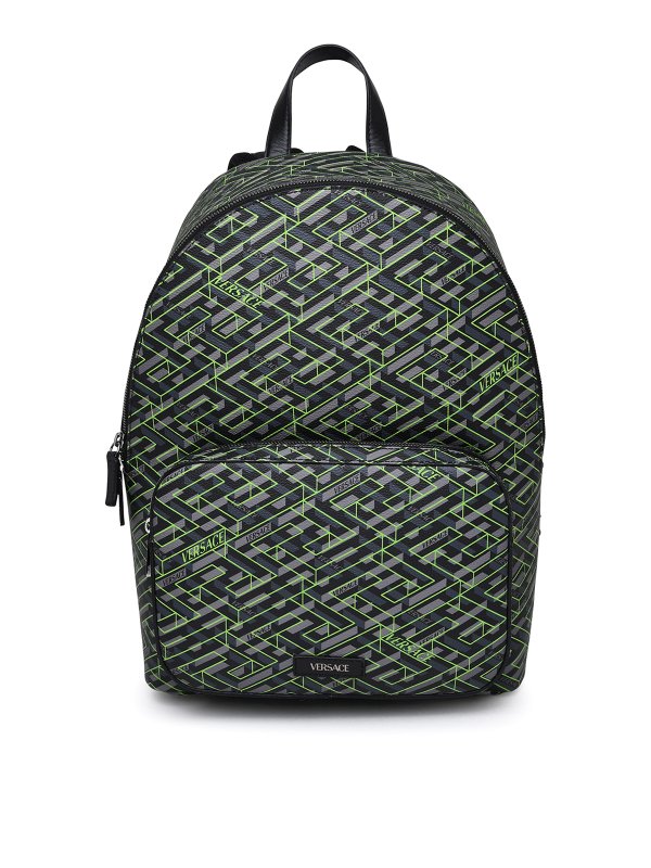 VERSACE: backpacks - La Greca backpack