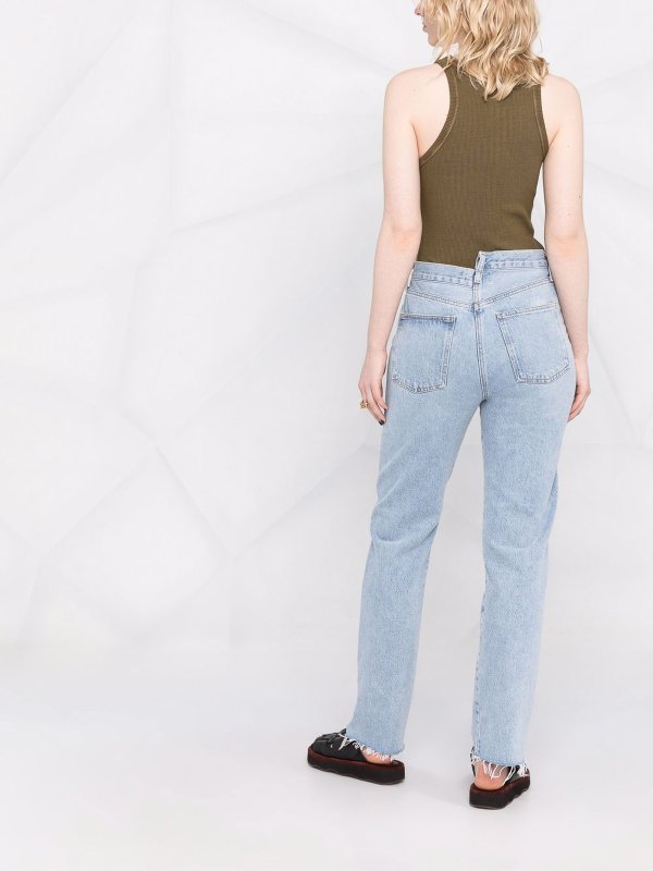 AGOLDE: ストレートジーンズ online - ストレートジーンズ - ライトウォッシュ