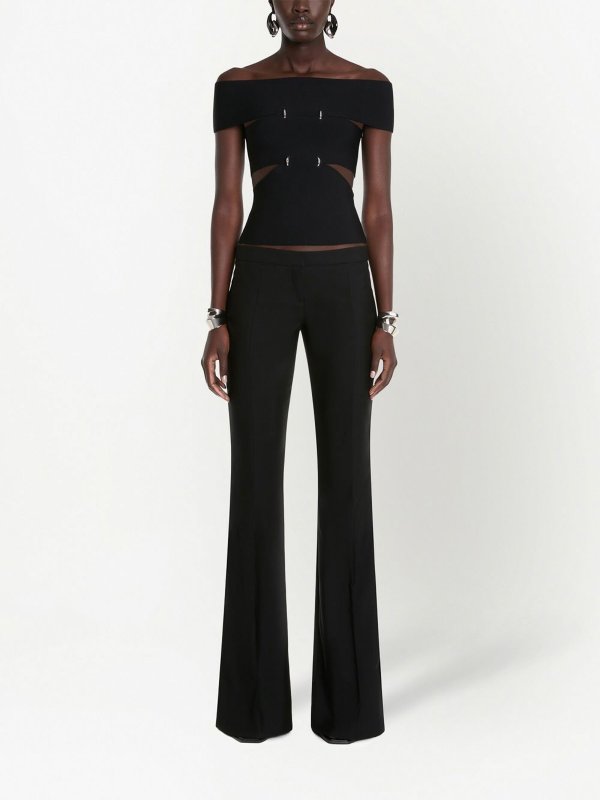 ALEXANDER MCQUEEN: Tops & Tank tops online - Cut-out off-shoulder top