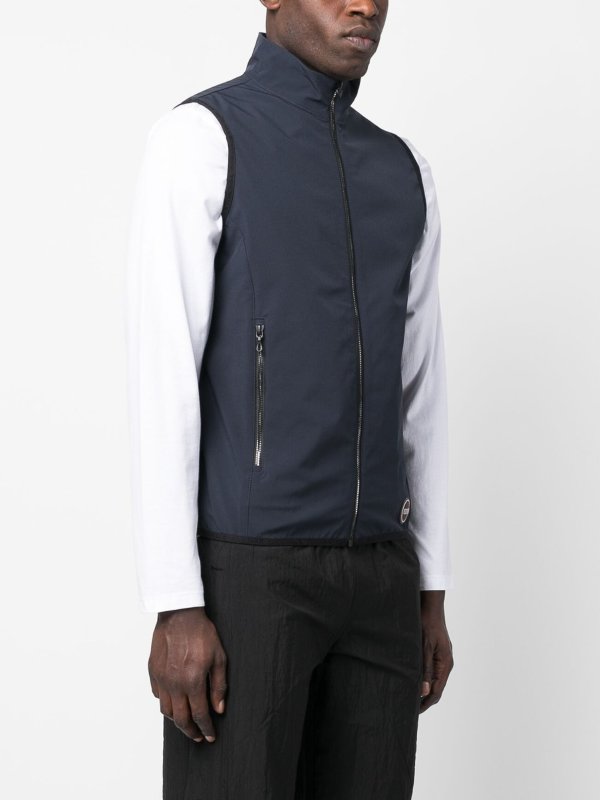 Colmar Originals: gilet online - Gilet smanicato con dettaglio logo