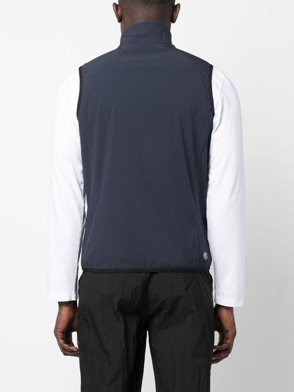 Gilet smanicato con dettaglio logo shop online: Colmar Originals